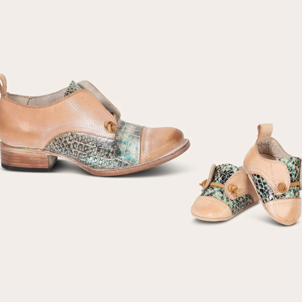 Best Freebird Stores Baby Mabel Turquoise Multi