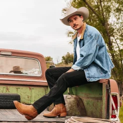 Sale Freebird Stores Bandito Camel Leather