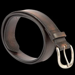 New Freebird Stores Classic Belt Black Distressed