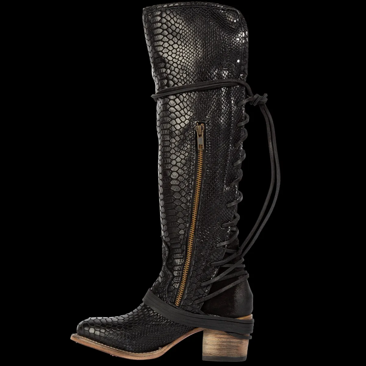 Outlet Freebird Stores Coal Black Snake