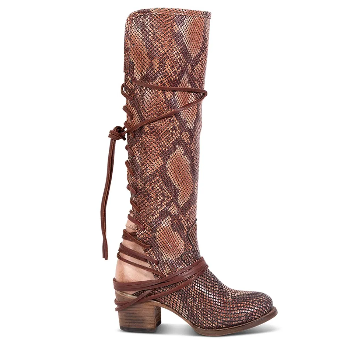 Sale Freebird Stores Coal Pink Multi Snake