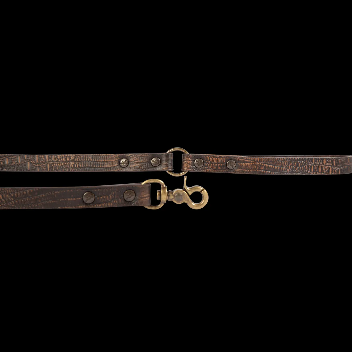 Sale Freebird Stores Dog Leash Brown Distressed