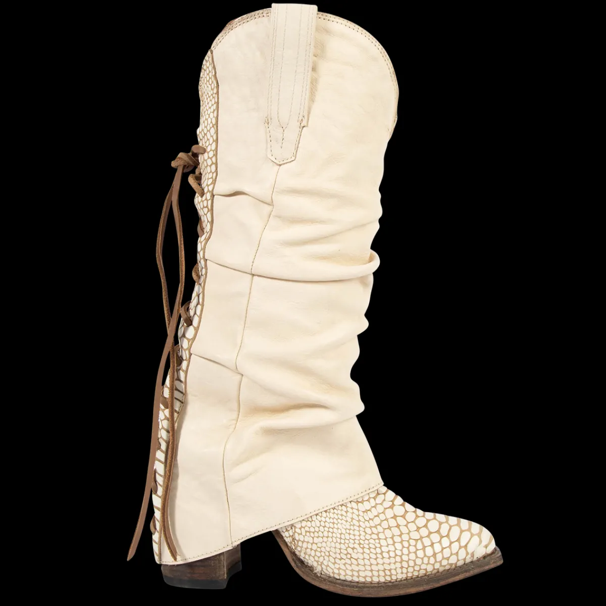 Fashion Freebird Stores Jules White Snake