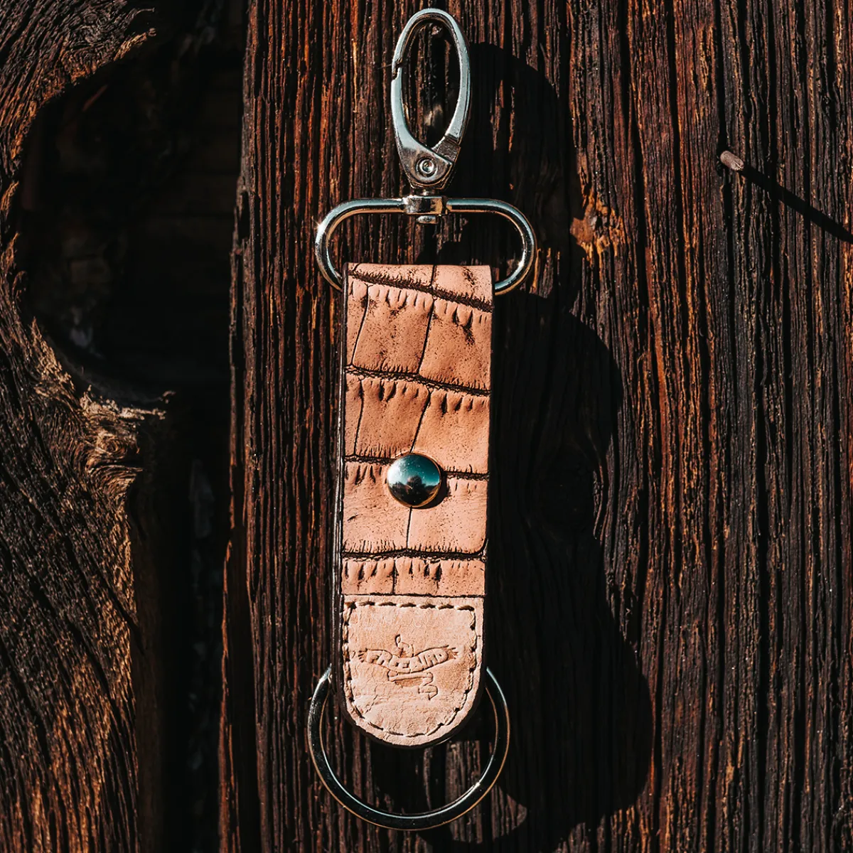 Fashion Freebird Stores Key Chain Pink Croco