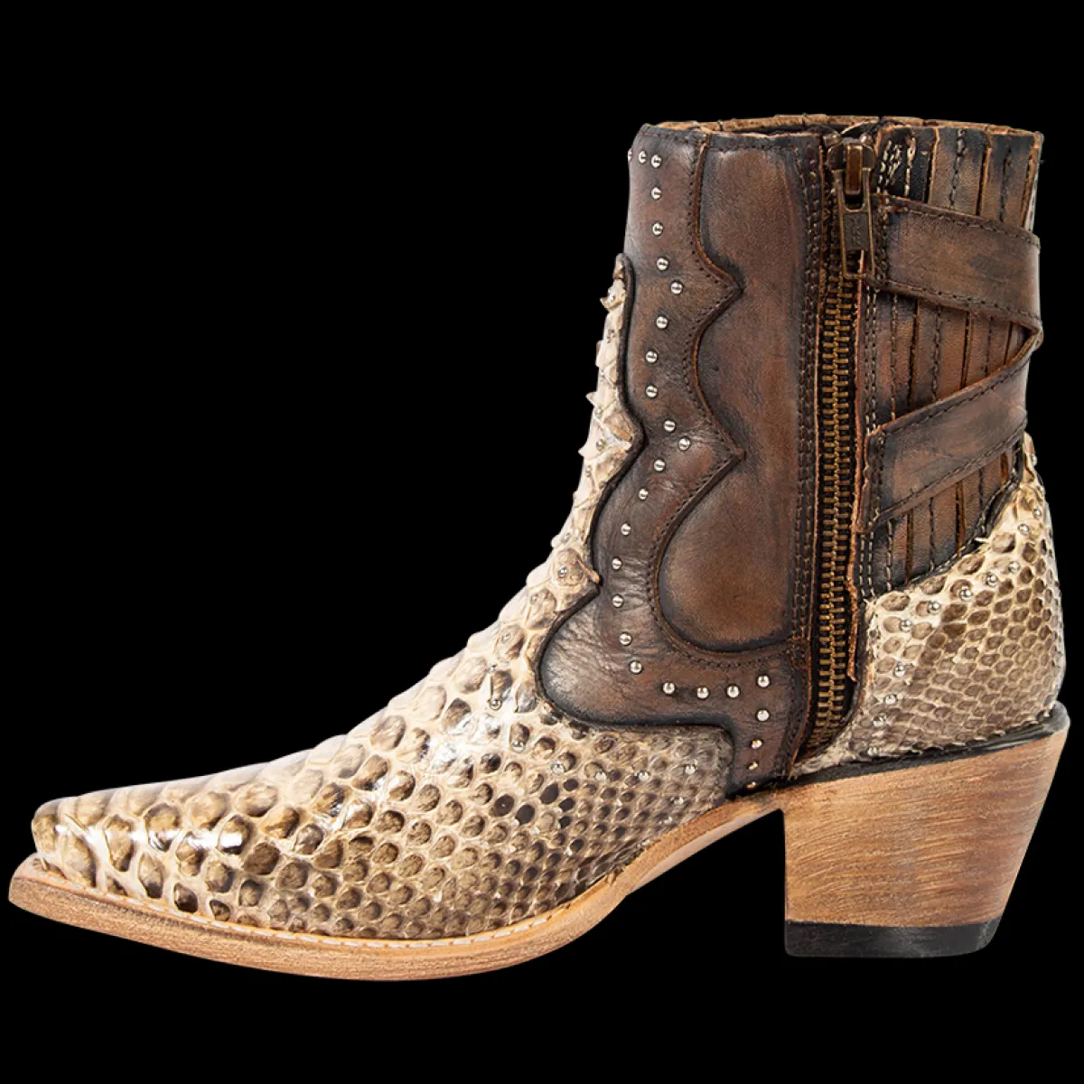 Hot Freebird Stores Morgan Black/White Python
