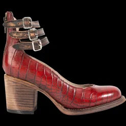 Clearance Freebird Stores Randi Red Croco