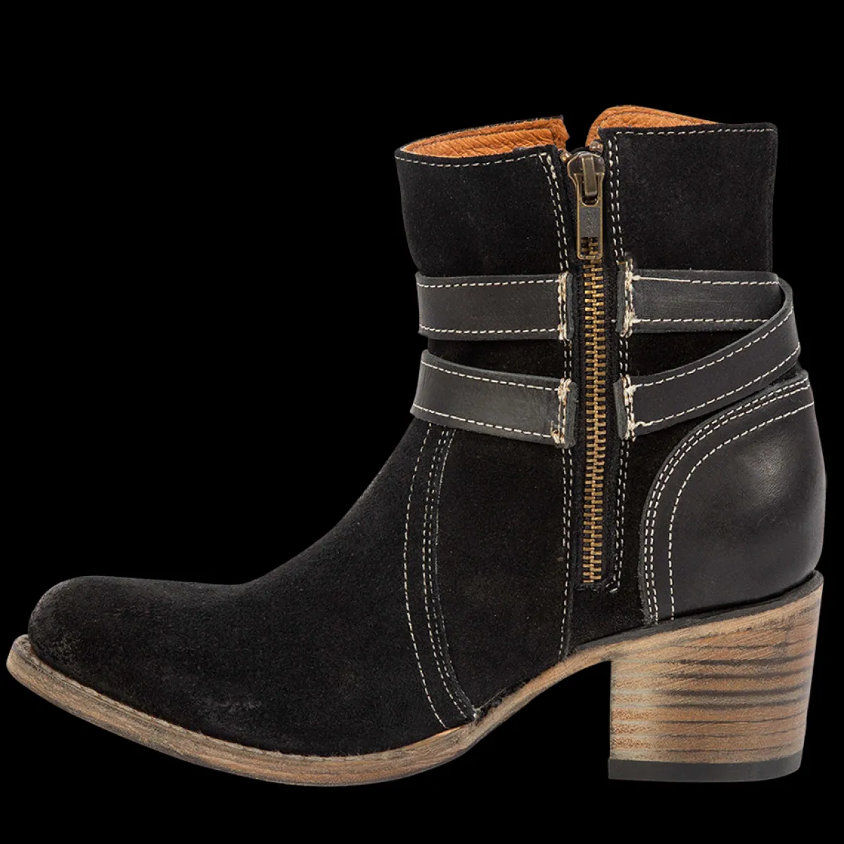 Fashion Freebird Stores Shiloh Black Suede