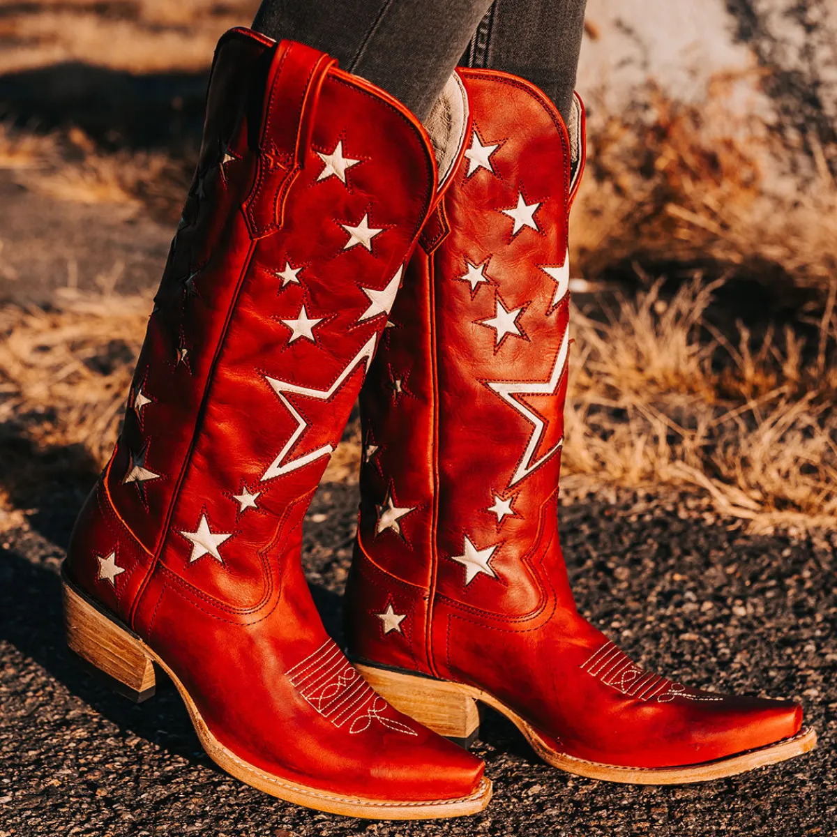 Fashion Freebird Stores Starzz Red Multi