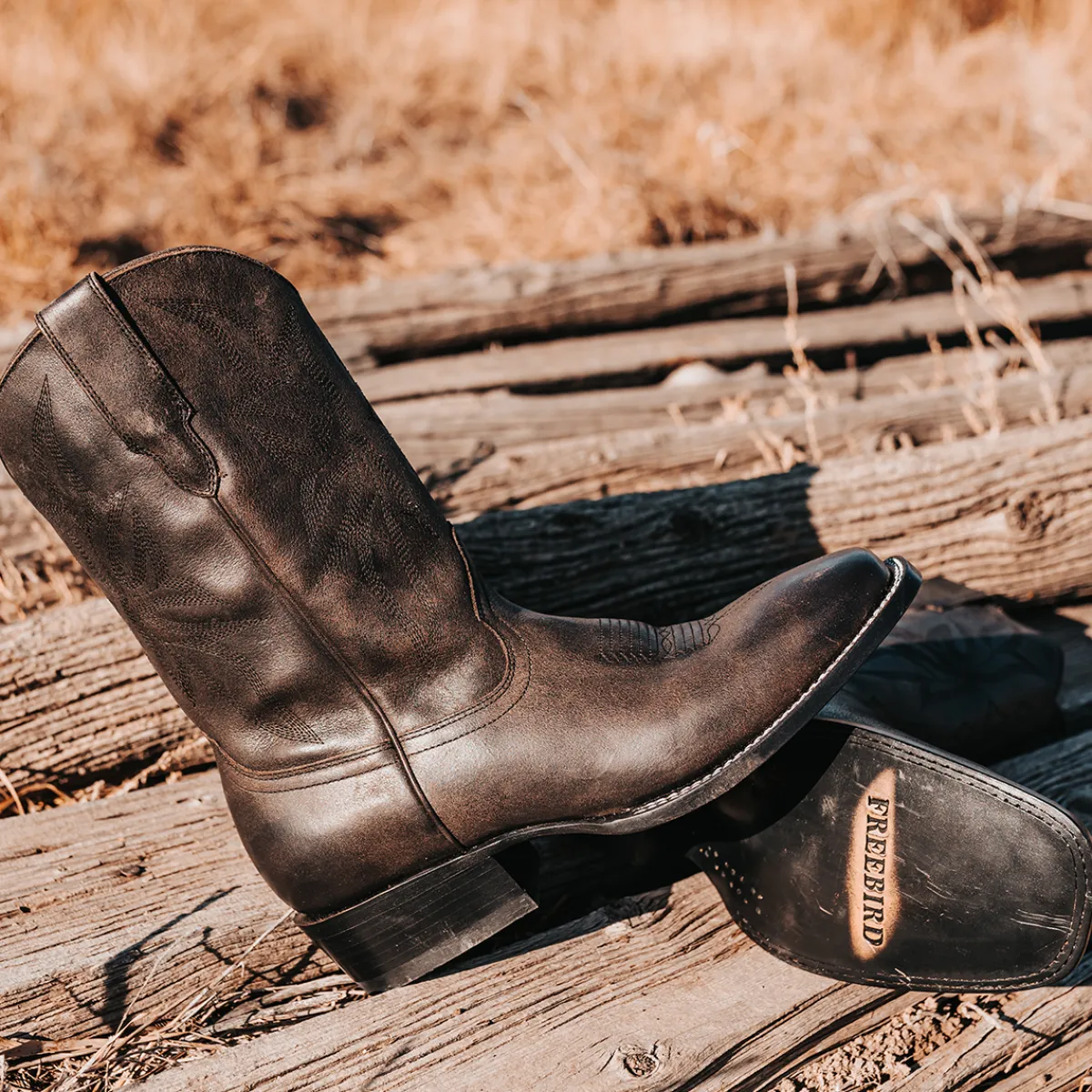 Sale Freebird Stores Union Black Leather