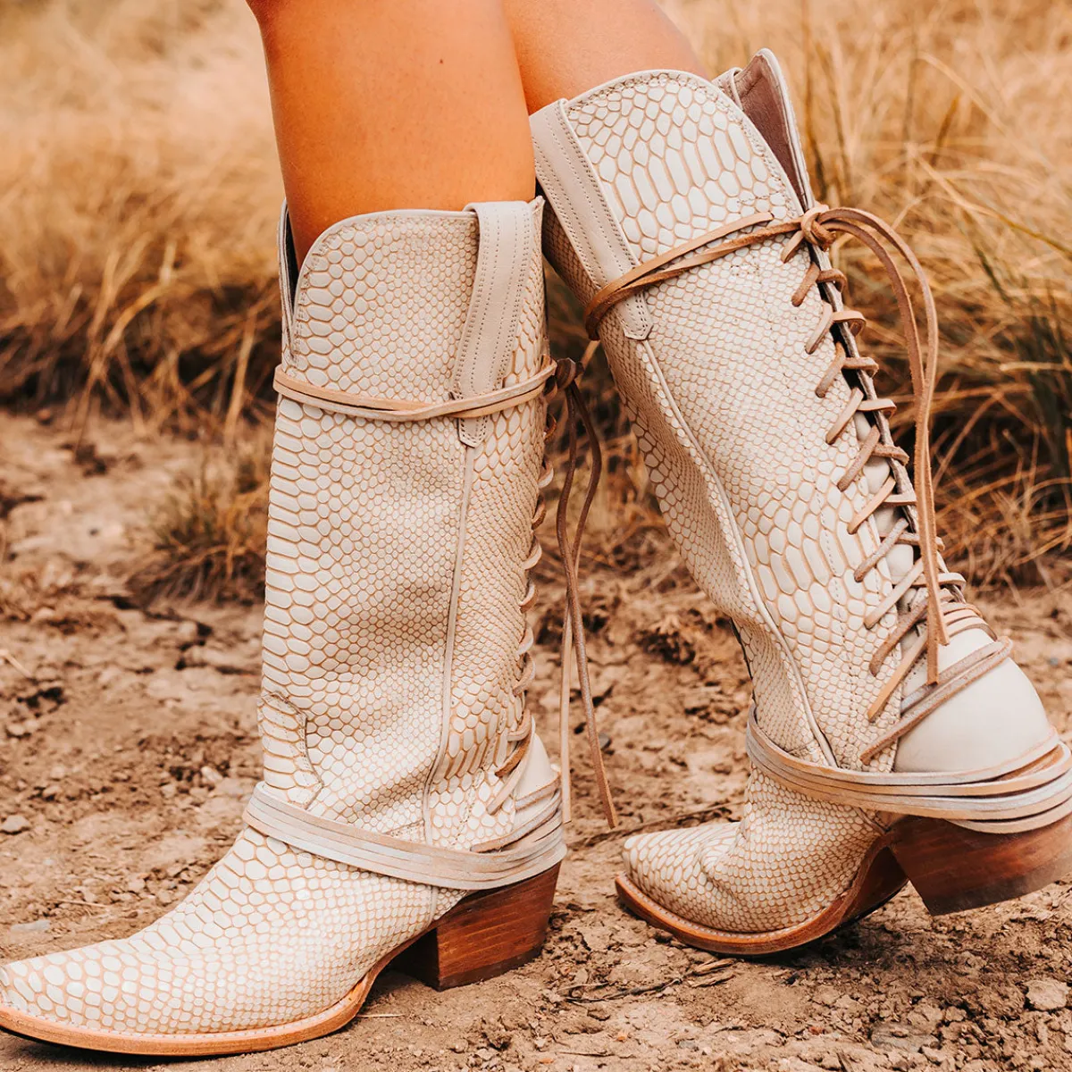 Discount Freebird Stores Wardon White Snake