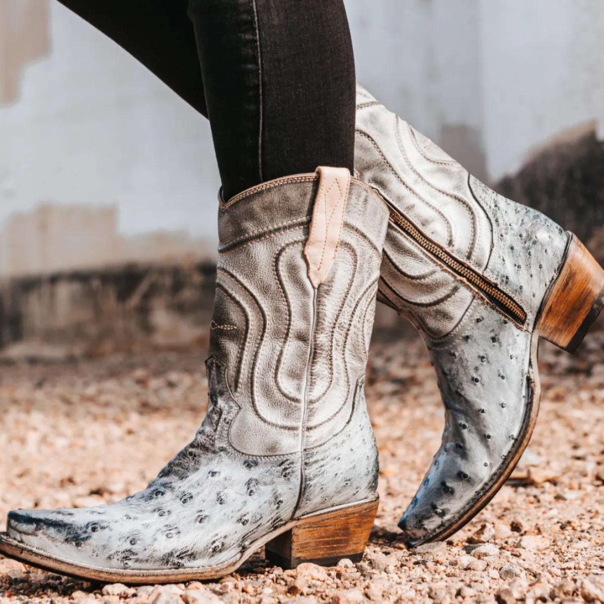 Best Freebird Stores Warrick Ice Ostrich Multi