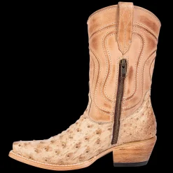 Fashion Freebird Stores Warrick Beige Ostrich Multi