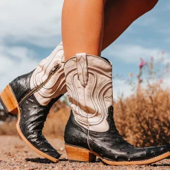 Best Freebird Stores Warrick Black Ostrich Multi
